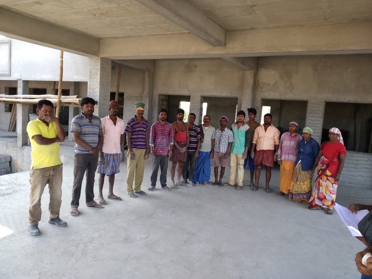 Progress on the Elementary School in Hosur