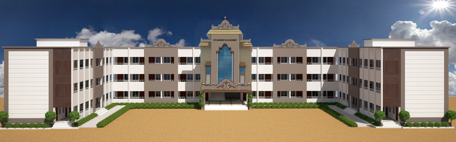 Artist rendering of the completed 3-storey school